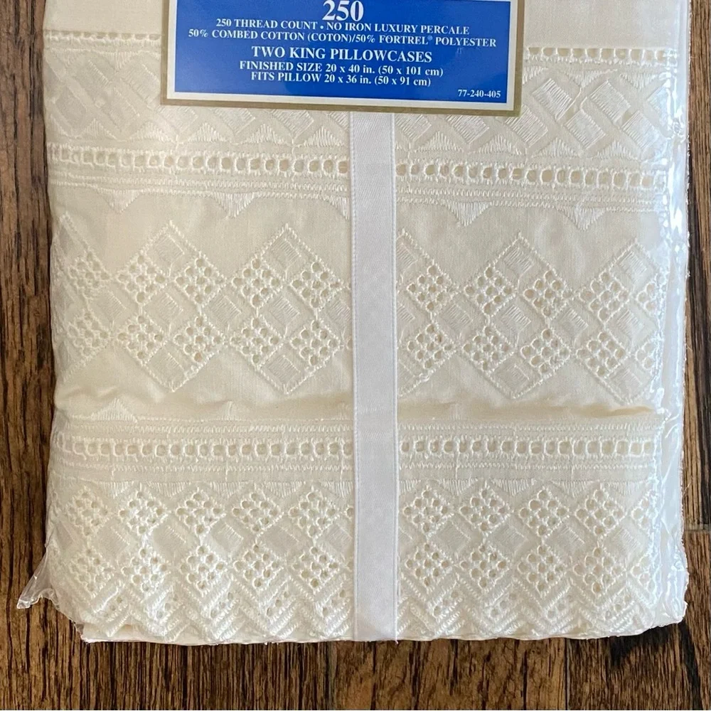 Cannon Royal Family Luxury Percale Pillowcases